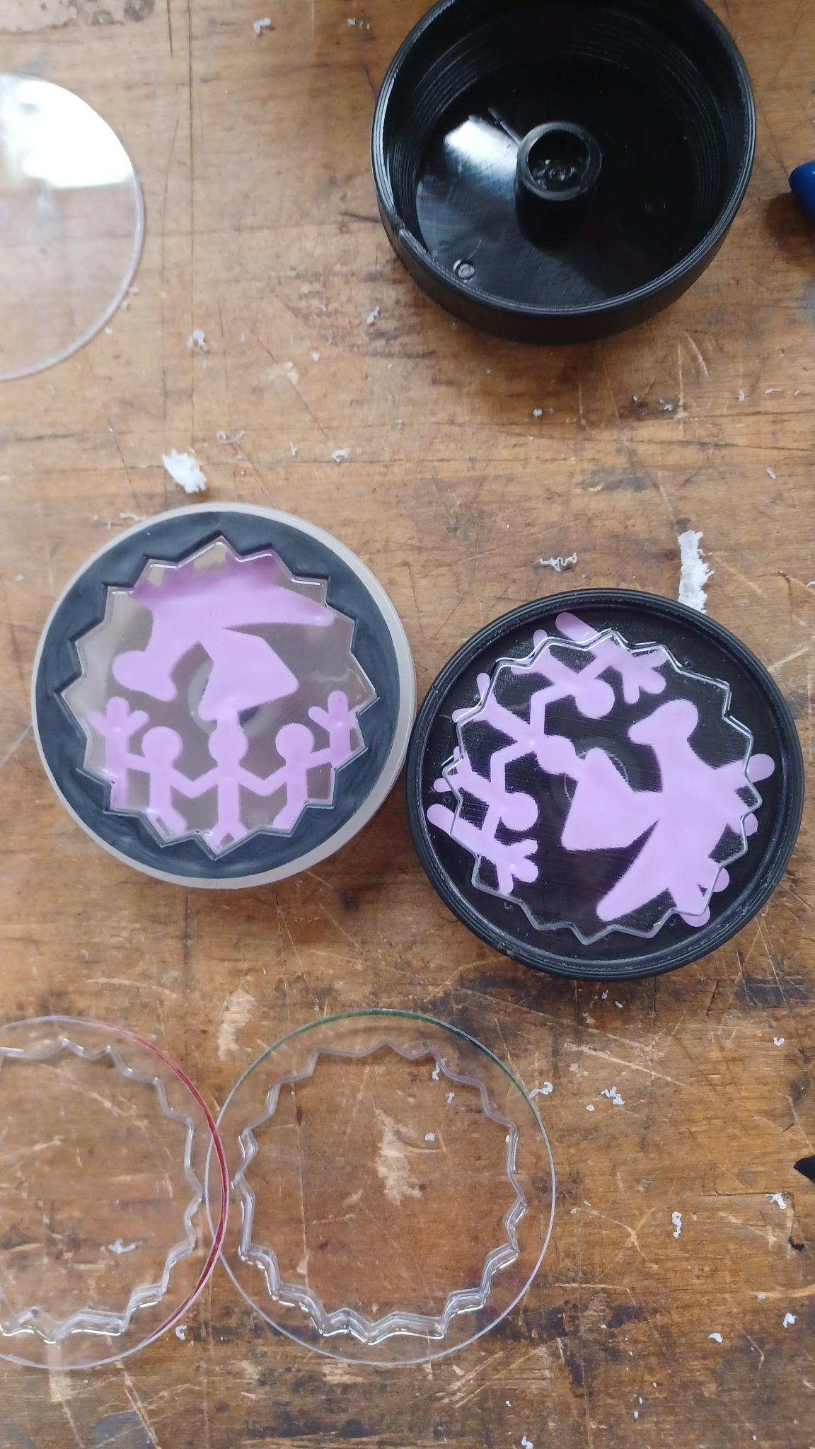 Intermediate and revised yo-yo assemblies