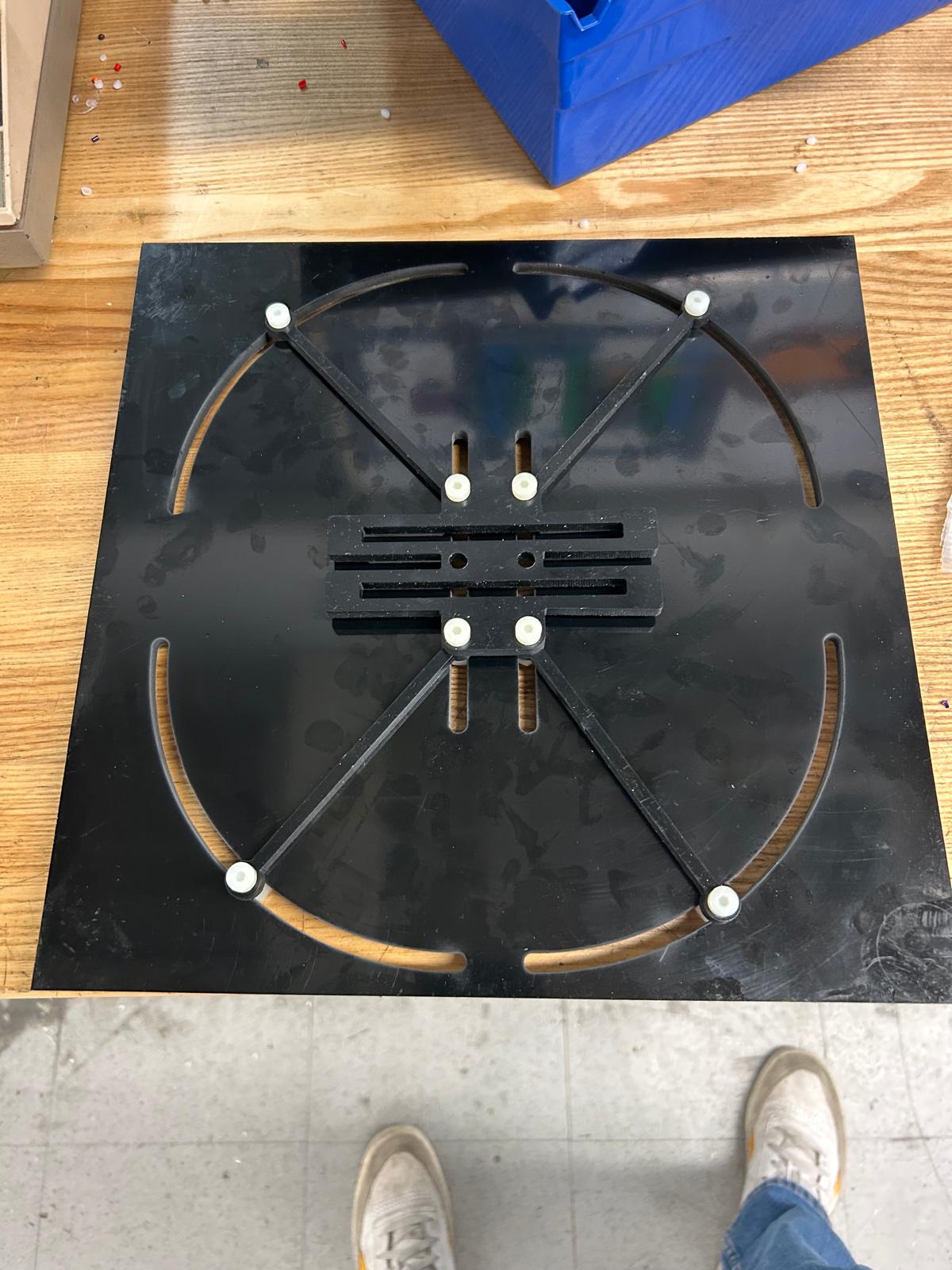 Variable stiffness energy harvester prototype