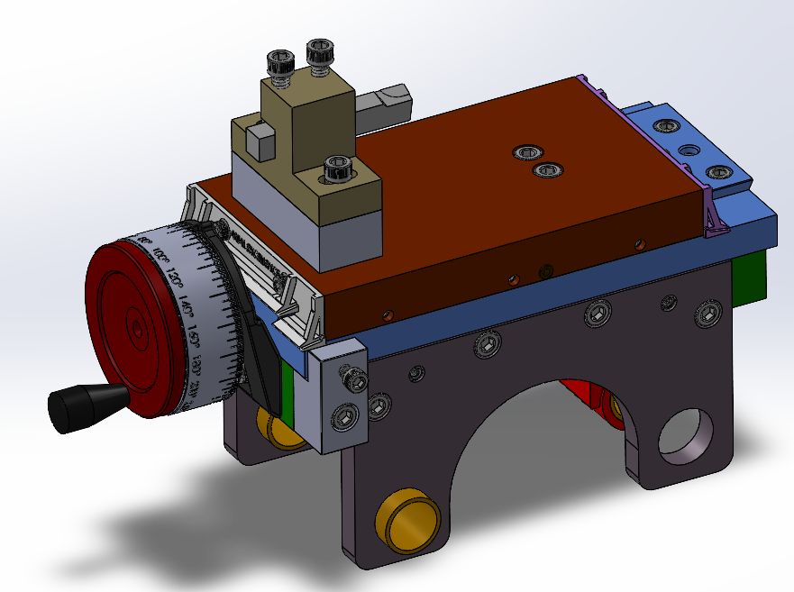 Cross slide CAD
